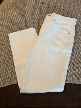 LOFT White “The Slim” Women's Crop Jeans